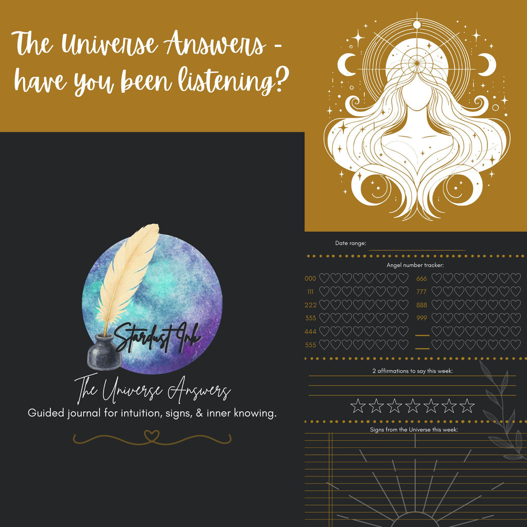 The Universe Answers - 10 Week Synchronicity Journal