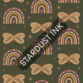 Butterfly & rainbow seamless file