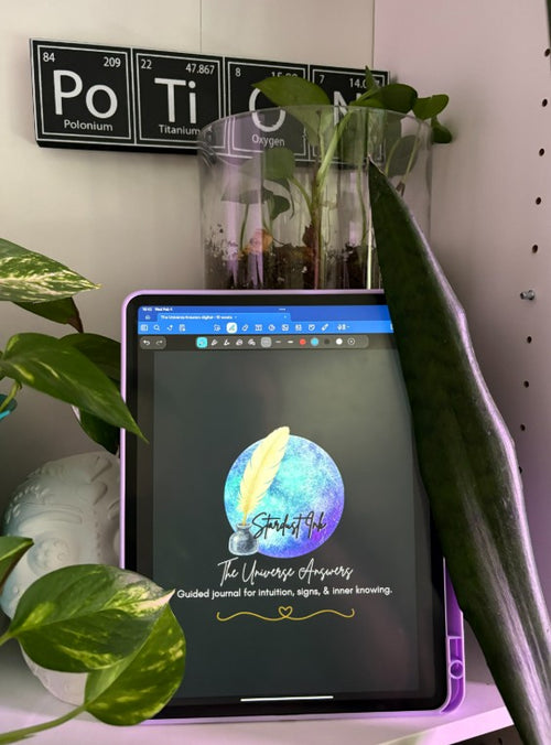 10-Week Synchronicity Journal • Angel Number Tracker • Spiritual Reflection Journal • Manifestation & Affirmation Planner • Tarot PDF